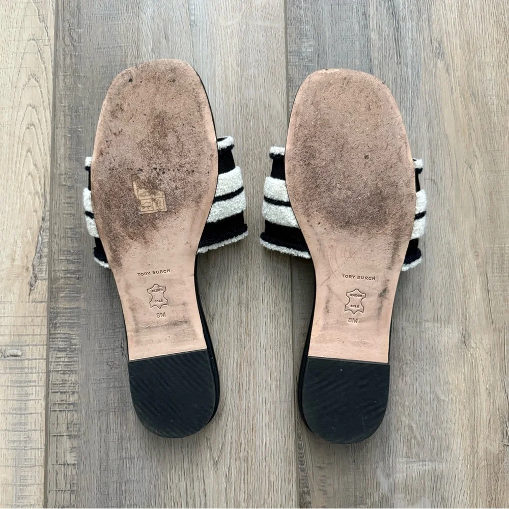 Tory Burch Double-T Slide Sandal
